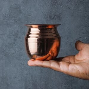 pure copper kalash for pooja