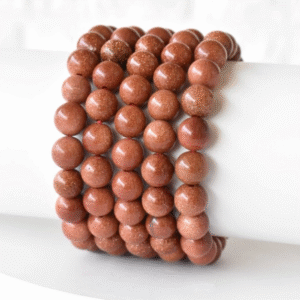 red sandstone bracelet stone bead bracelet