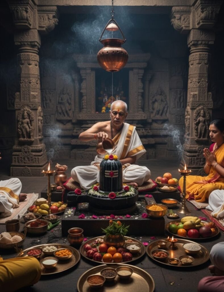 rudra abhishek puja