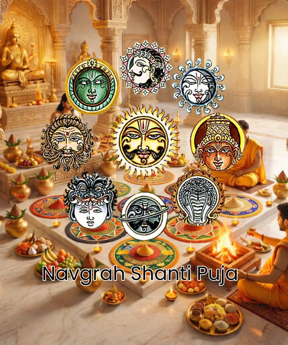 Navgrah Shanti Puja Online | Book Grah Dosha Nivaran Puja