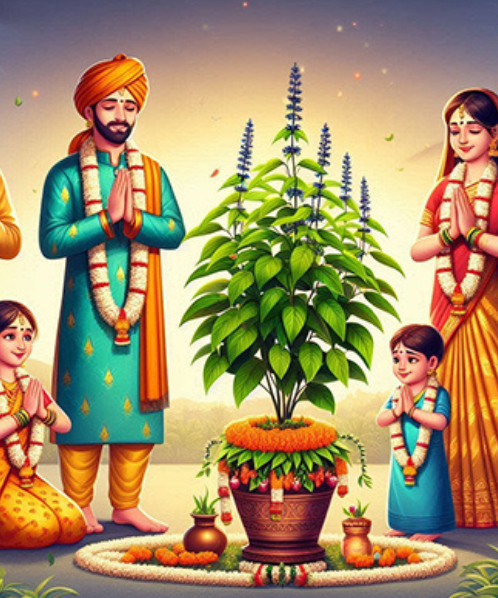 Online Tulsi Puja with Peace & Positivity