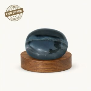 Naturall Black Agte Stone - Shani Mandir
