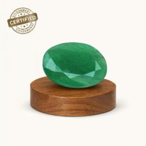 Green Onyx Stone - Shani Dham Mandir