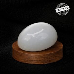 Certified moonstone - Shani dham Mandir