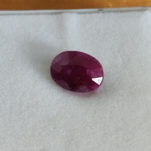 Natural Ruby Stone - Shani Dham Mandir