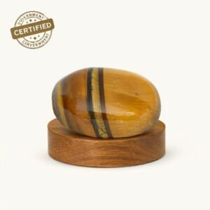 Tiger Eye Loose Stone - Shani Dham Mandir