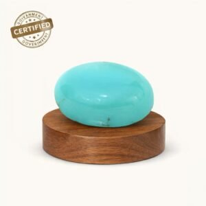 Natural Turquoise Gemstone - Shani Dham Mandir