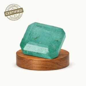 Zambian Emerald Stone - Shani Dham Mandir