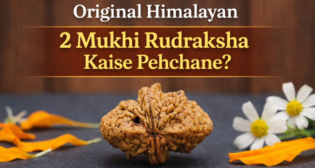 Original Himaliyan 2 Mukhi Rudraksaha Kaise Pehchane